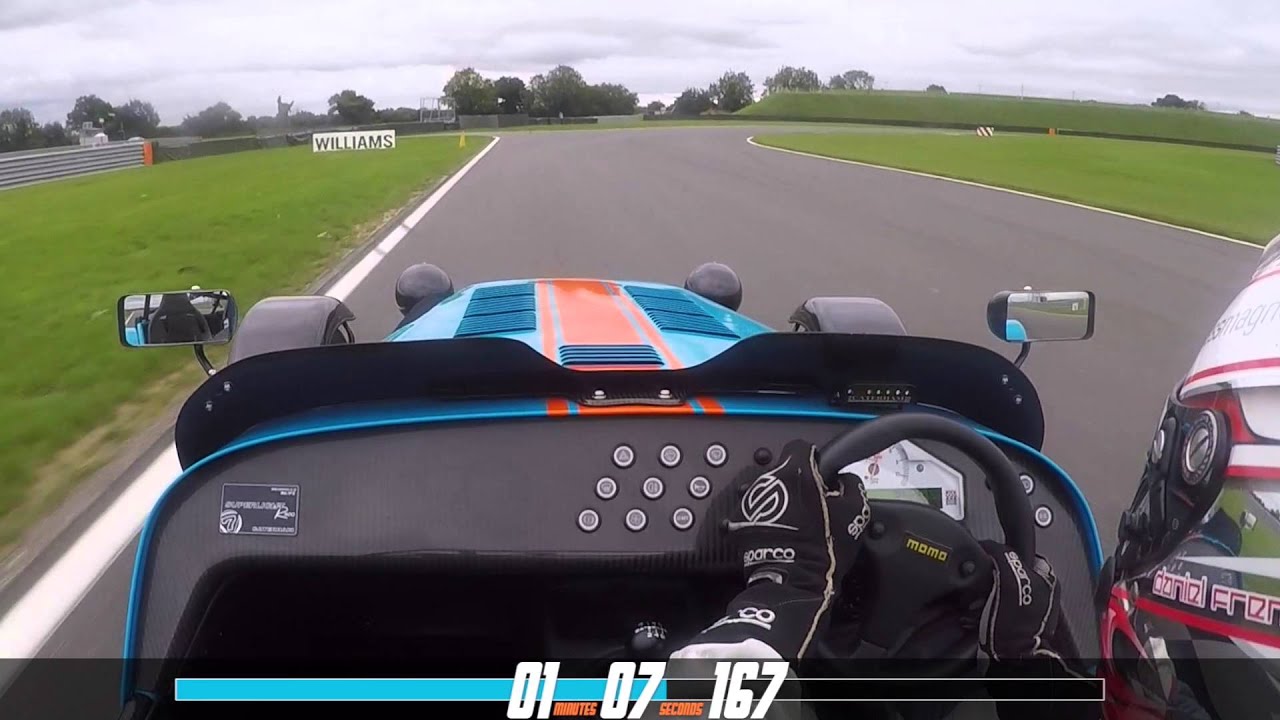 A Lap of Snetterton 300 in my Caterham R500 Superlight Duratec