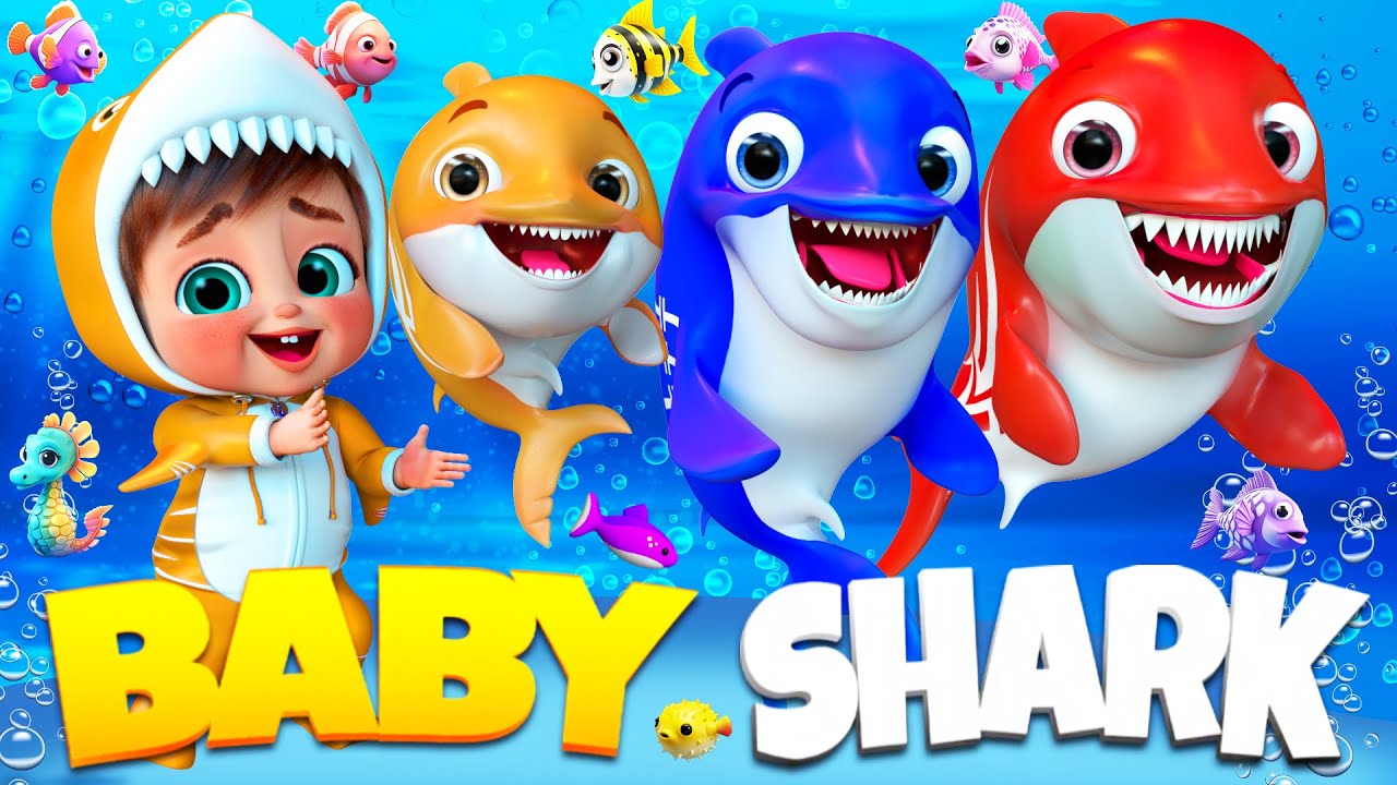 Doo Doo Baby Shark Clean Up Song - Nursery Rhymes & Kids Songs 