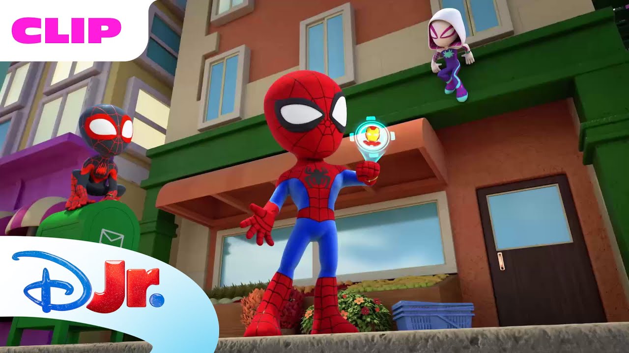 A New Zola 🤖 | Spidey and His Amazing Friends 🕸️ | Disney Jr. MENA