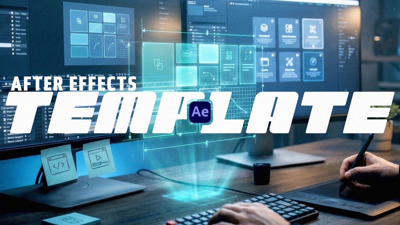 CRIANDO TEMPLATES DE MOTION NO AFTER EFFECTS | TUTORIAL