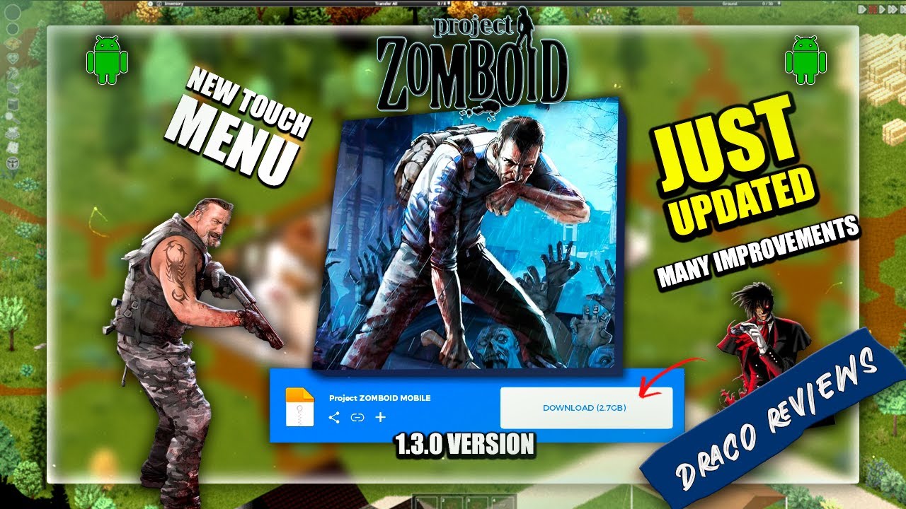 PROJECT ZOMBOID MOBILE v1.3.0 FOR ANDROID IN 2026 - UPDATE WITH MANY NEW FEATURES - AWESOME [REVIEW]