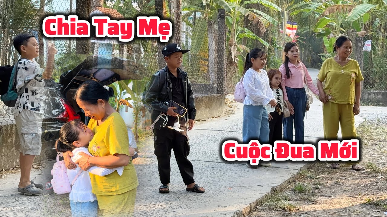 Nh&oacute;m T&iacute; Hon Bịn Rịn Chia Tay Ba Mẹ - Gấp R&uacute;t Về Lại S&agrave;i G&ograve;n Tiếp Tục Cuộc Đua Mới || T&agrave;i T&iacute; Tẹo
