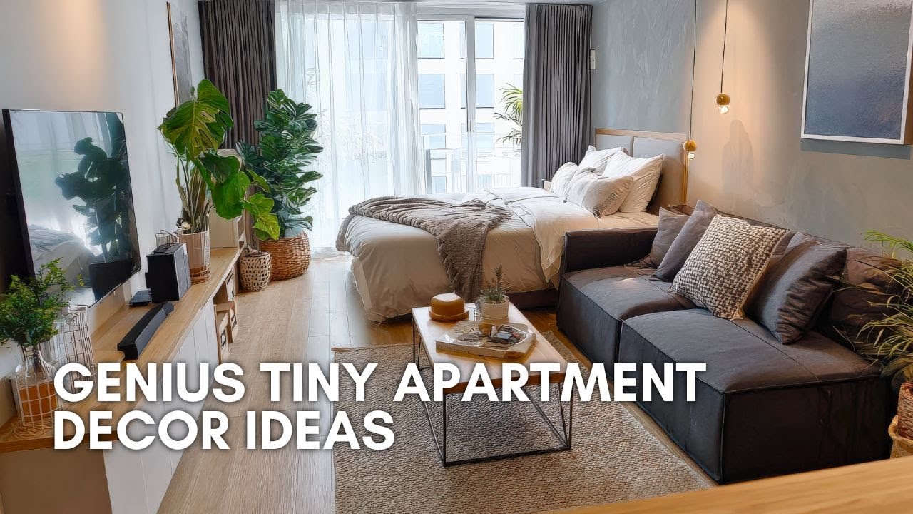 Genius Tiny Apartment Decor Ideas That Balance Functionality, Comfort, and Modern Style