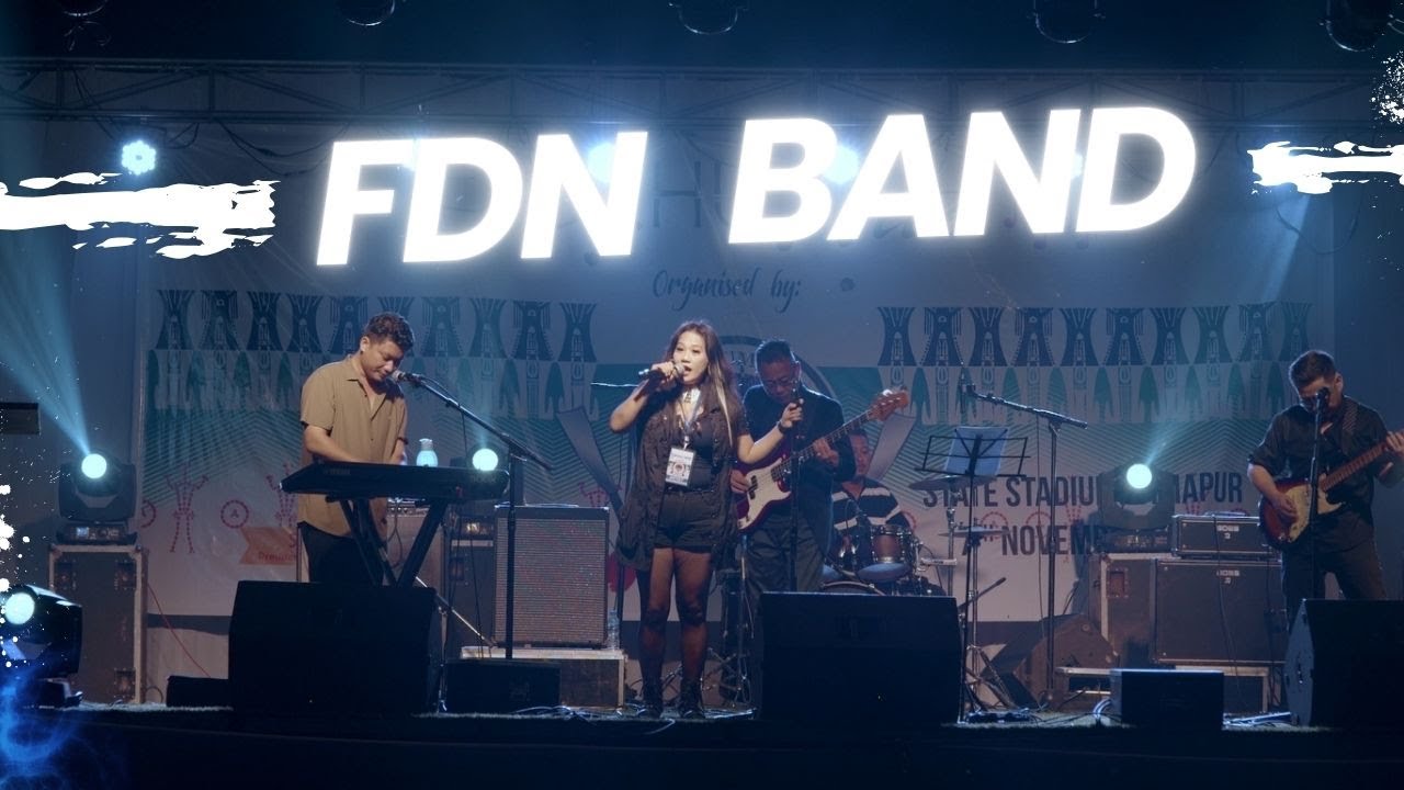FDN Band, Tokh&uuml; Emong Night, Dimapur Stadium live on 7th November 2025.
