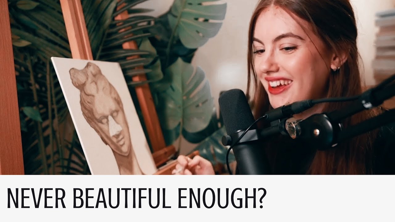 Why you will never be beautiful enough (the meaning of my most recent painting)