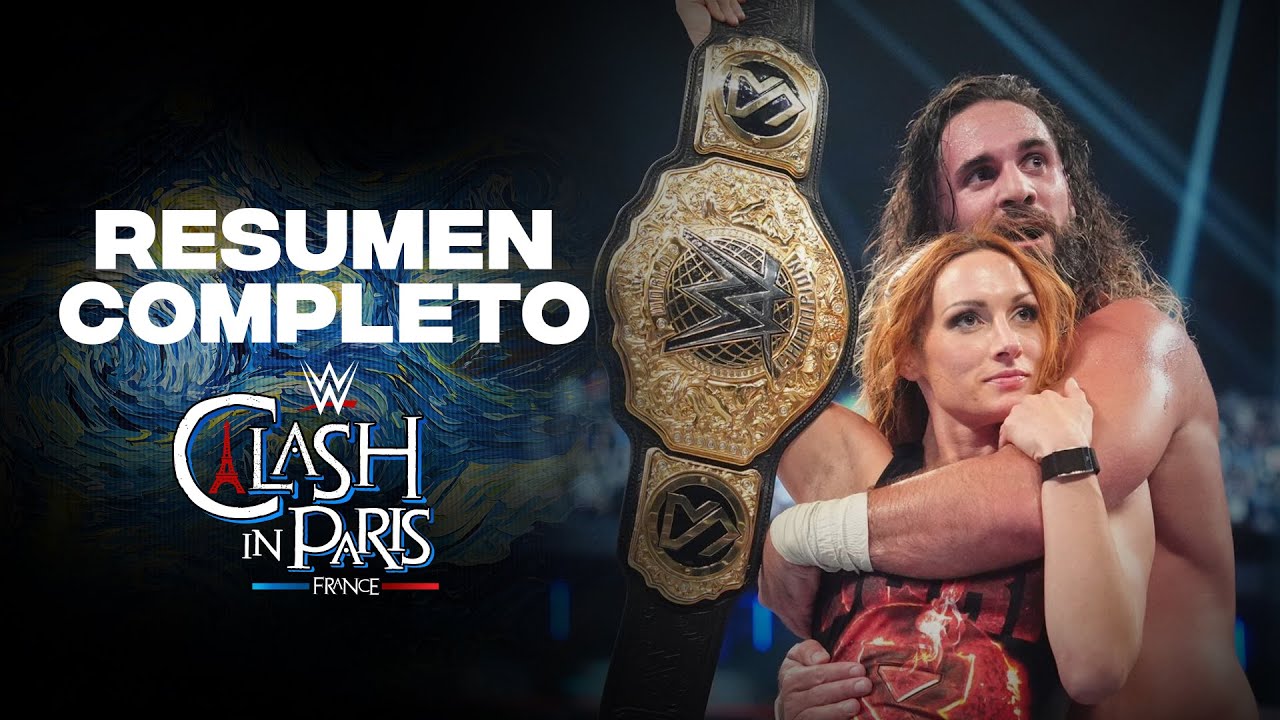Becky Lynch al rescate de Seth Rollins y lo mejor de Clash in Paris 2025