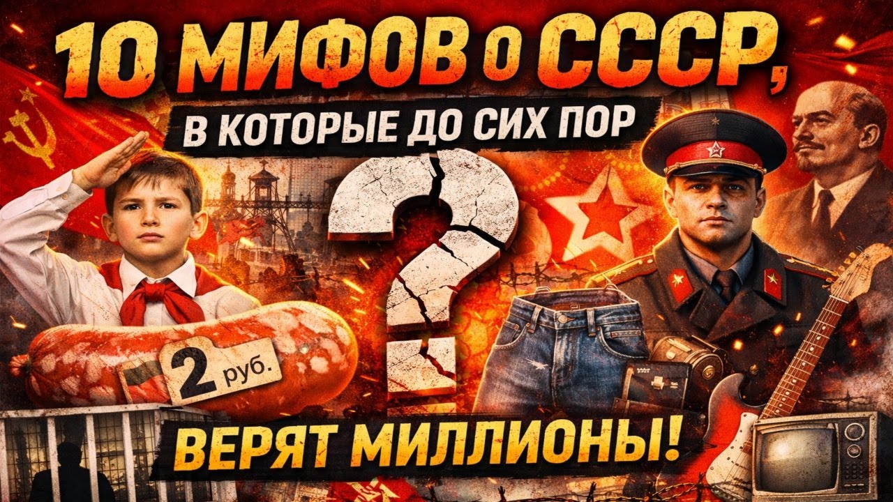 10 мифов о СССР, в которые до сих пор верят миллионы