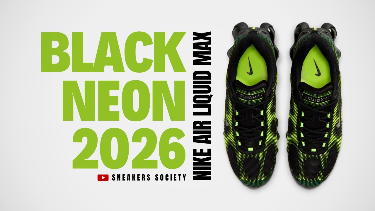 BLACK NEON 2026 Nike Air Liquid Max | DETAILED LOOK + PRICE