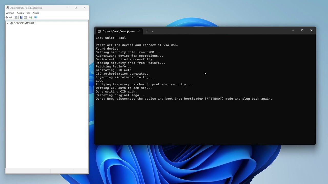 🍃 Motorola G05/G15 (Lamu) Unlock Bootloader + MDM Firmware - MultiUnlock 🍃
