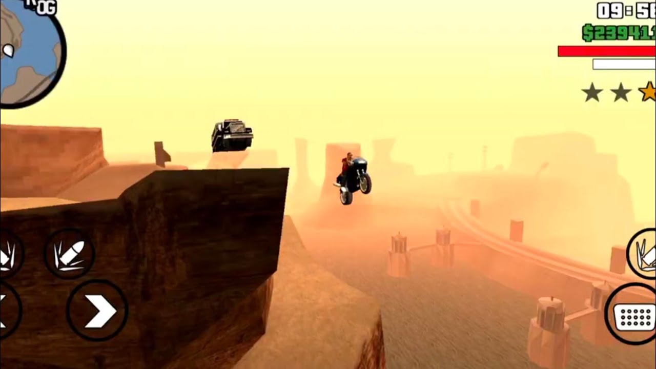 Mountain Jump Gone Wrong | GTA San Andreas 😮😮
