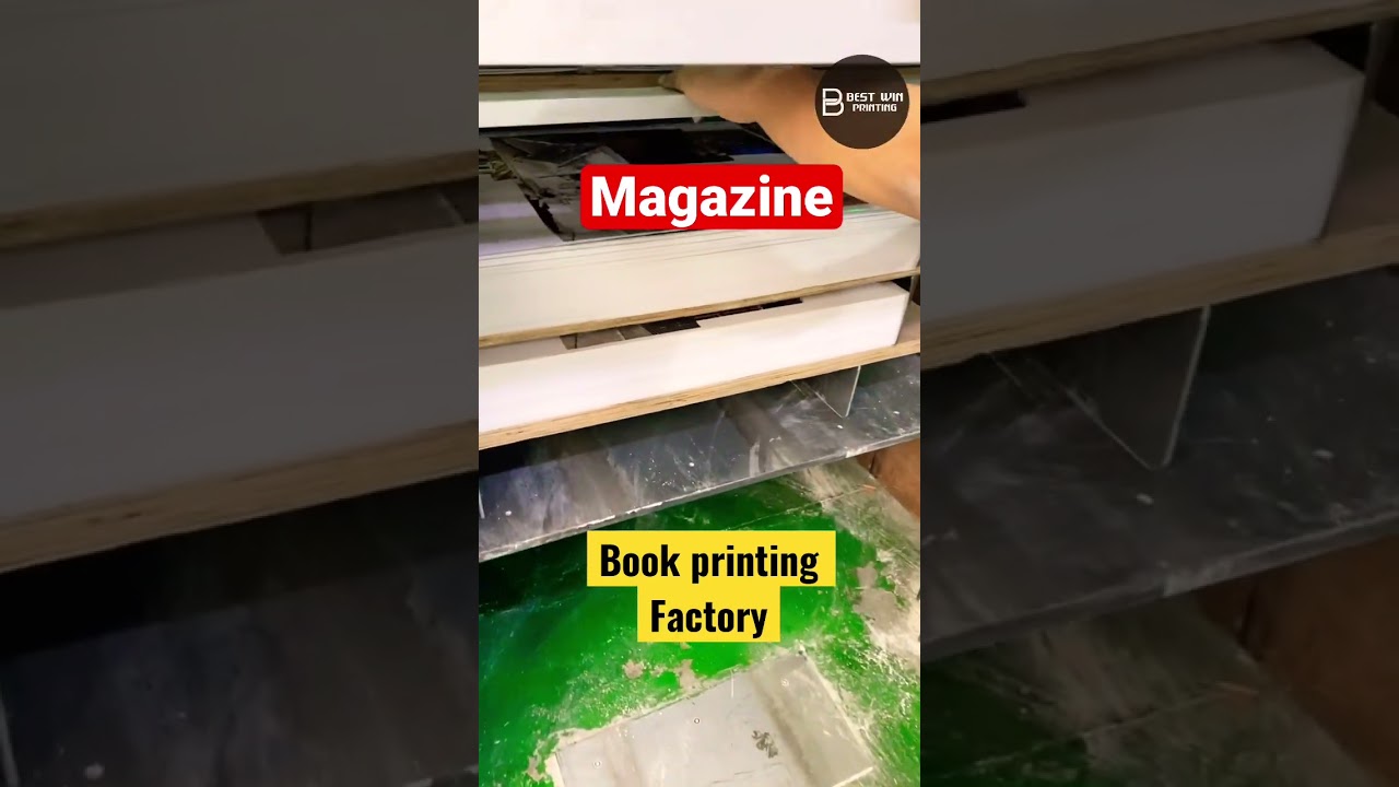 Magazine printing factory China book printing factory #artbook #magazine #printing #bookprinting
