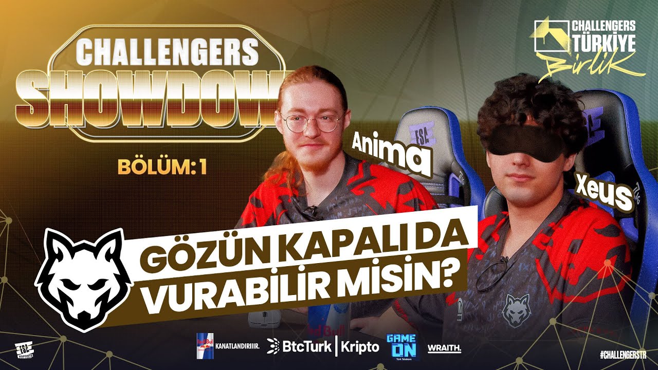 XEUS GÖZÜ KAPALI DA VURABİLİR Mİ? | Challengers Showdown 1. Bölüm