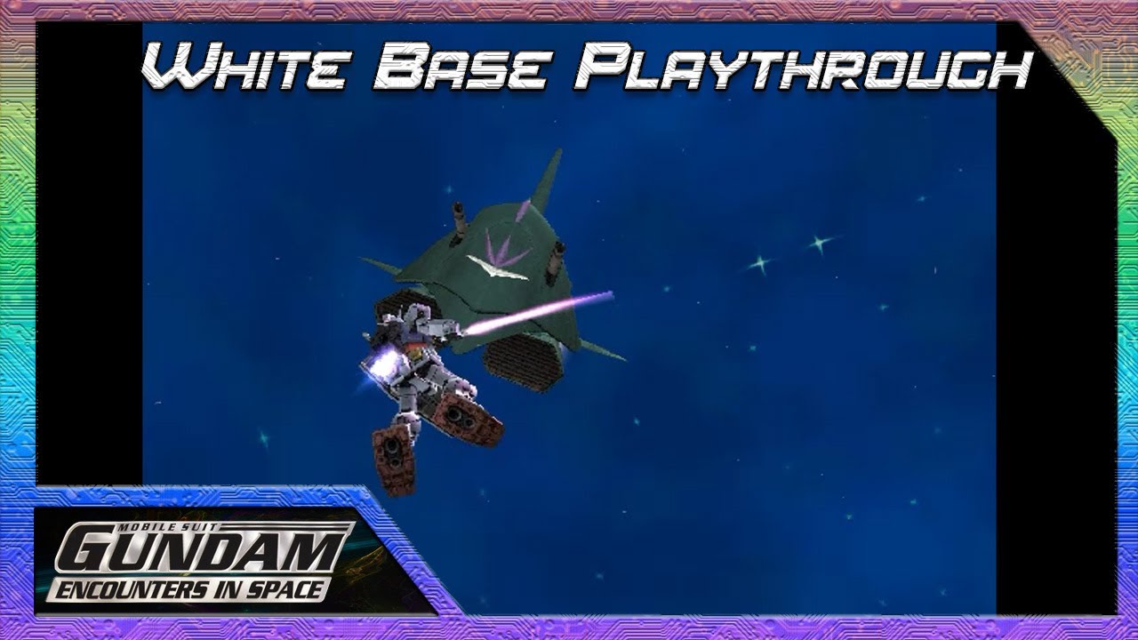 Let's Longplay | Gundam Encounters in Space | White Base Campaign | No Commentary