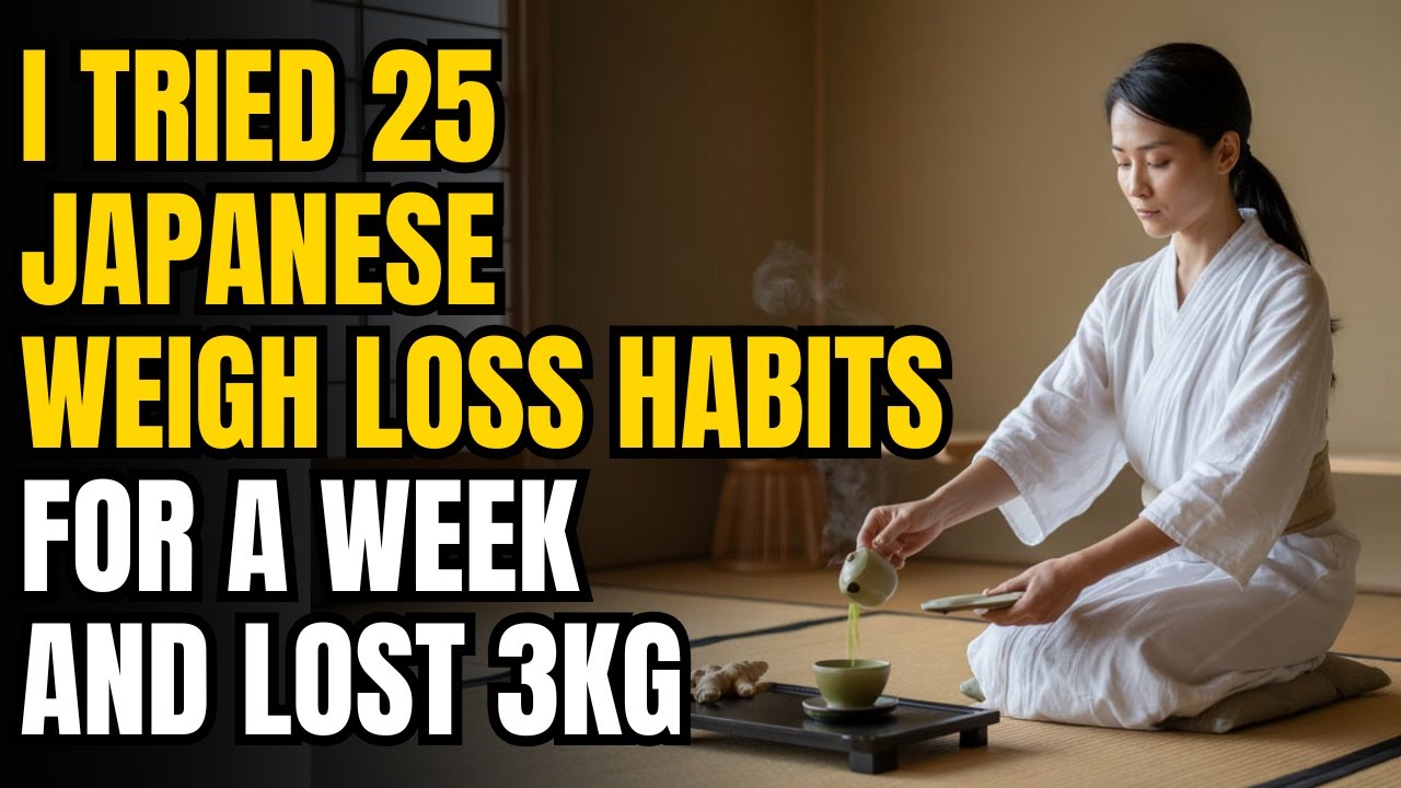 25 Japanese Weight Loss Habits