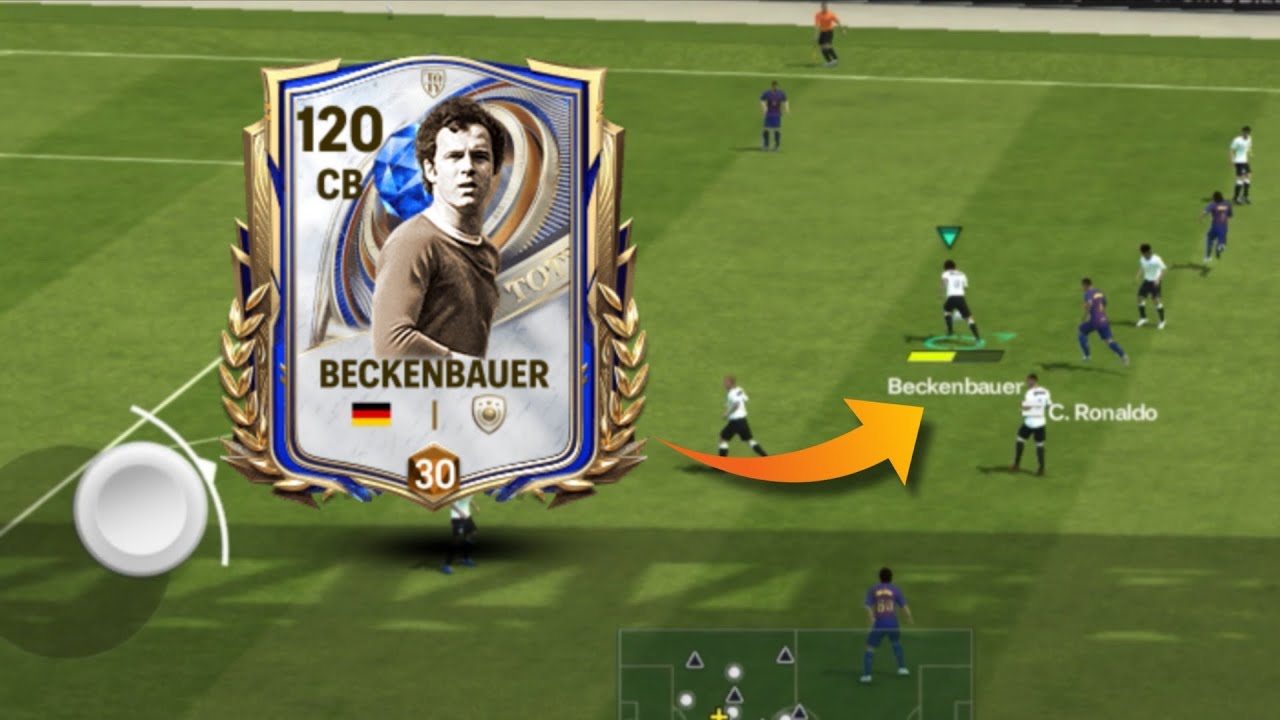 120 ТЕСТ TOTY STAR PASS BECKENBAUER POWER TEST || ЛУЧШИЙ CB В МОБИЛЬНОМ ФК || БЕККЕНБАУЭР МОБИЛЬ