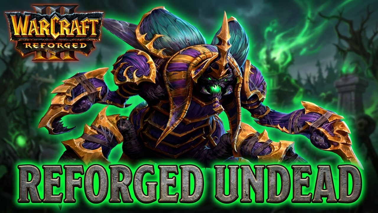 Warcraft 3 [Reforged Grafik] Undead (4v4) Random Team Game [Deutsch] Full WC3 Gameplay