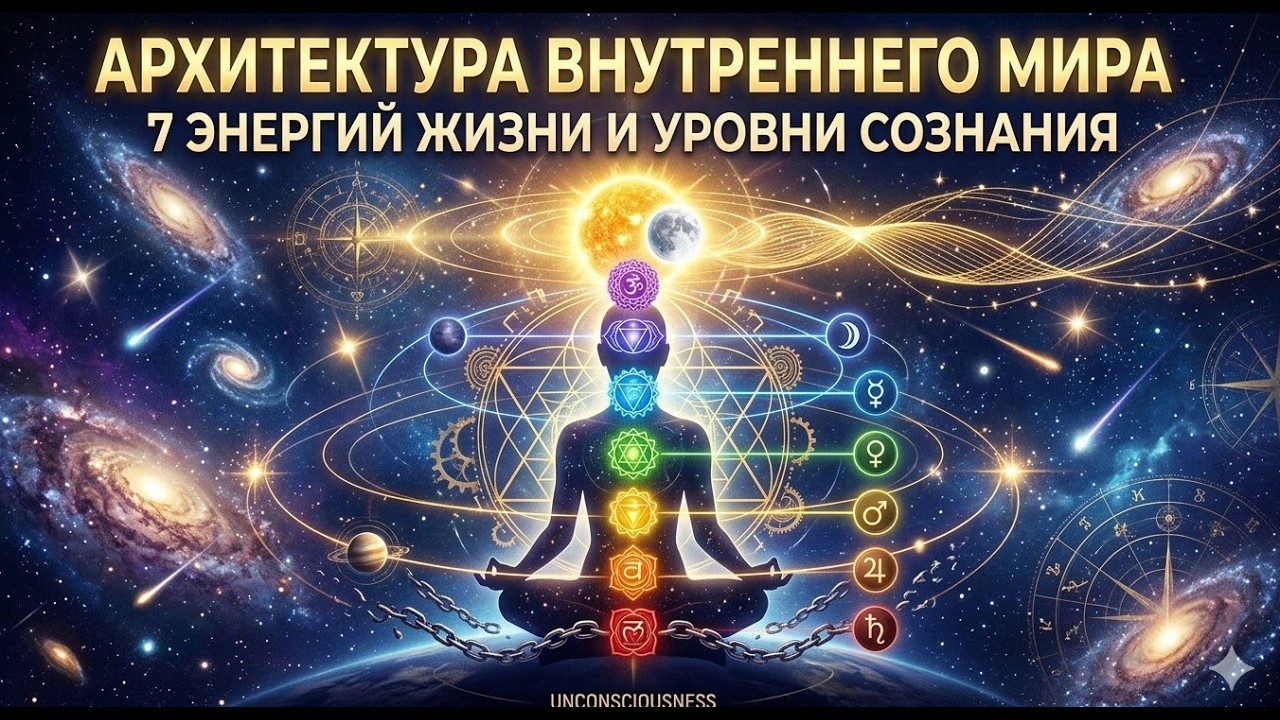 Архитектура внутреннего мира: 7 энергий жизни и уровни сознания