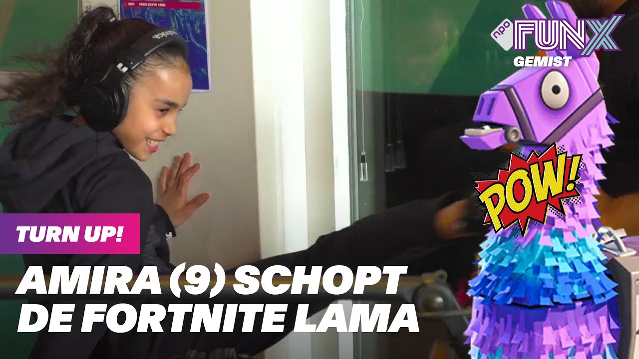 KICKBOKSER AMIRA (9) SCHOPT EEN PIÑATA KAPOT BIJ FUNX!
