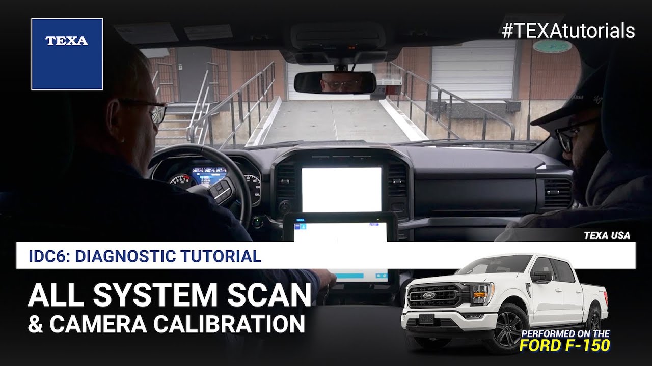 TEXA USA: All System Scan & Camera Calibration (Tutorial) [on Ford F-150]