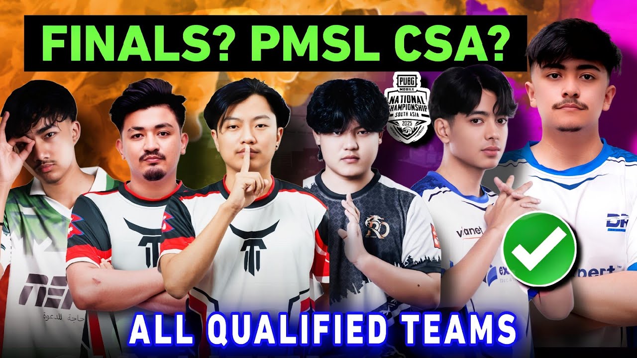DRS In God Mode - ALL Finalist Teams Of PMNC South Asia | Pubg Mobile Esports