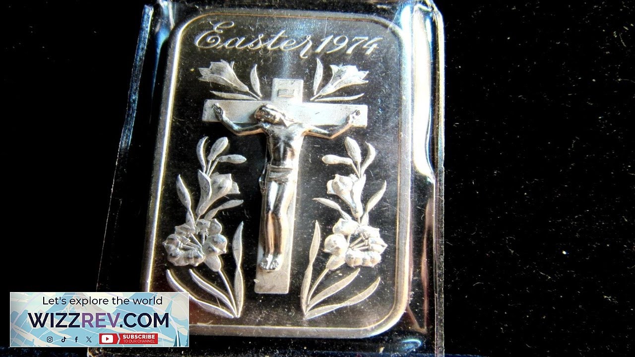 1974 1 0Z EASTER BAR SEALED IN PLASTIC MADISON MINT Review