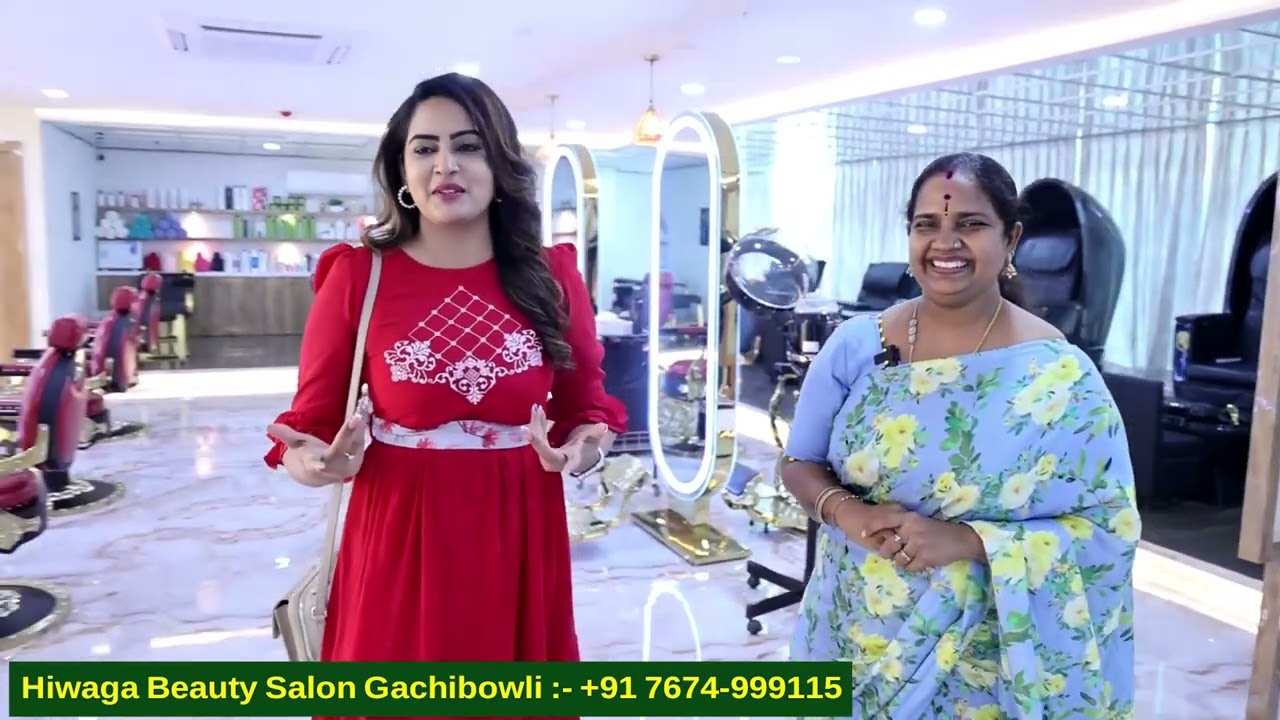 Gorgeous Himaja in India's Biggest Beauty salon | Himaja in Hiwaga | Hiwaga Beauty Salon