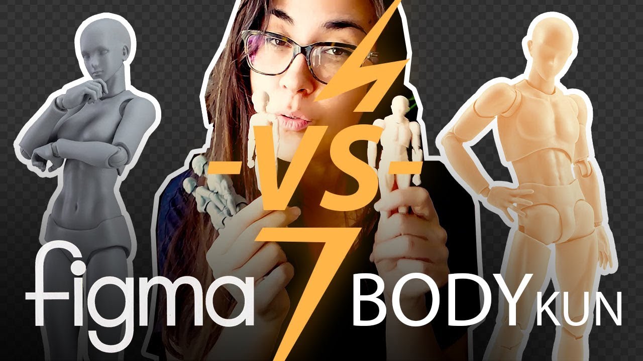 Body-Kun ou Figma ? Ma COMPARAISON pour apprendre le DESSIN !
