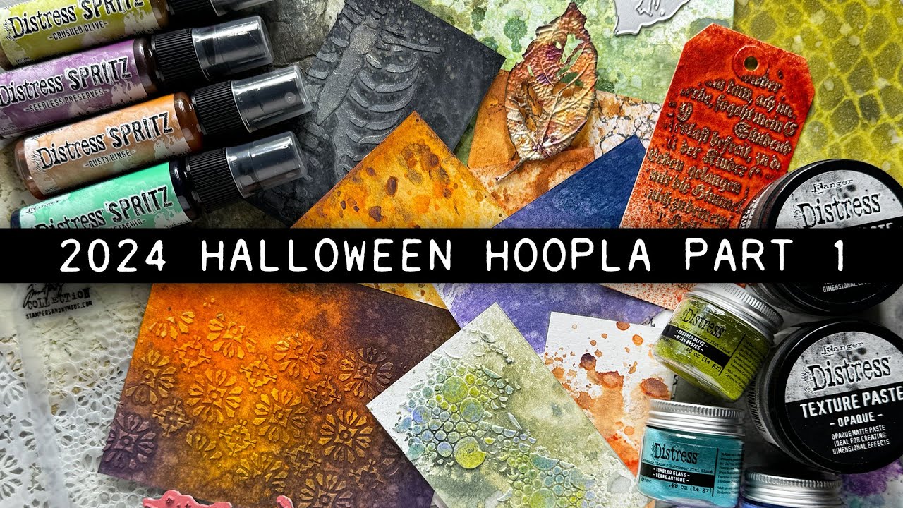 Tim Holtz Halloween Hoopla: Part 1 (2024)