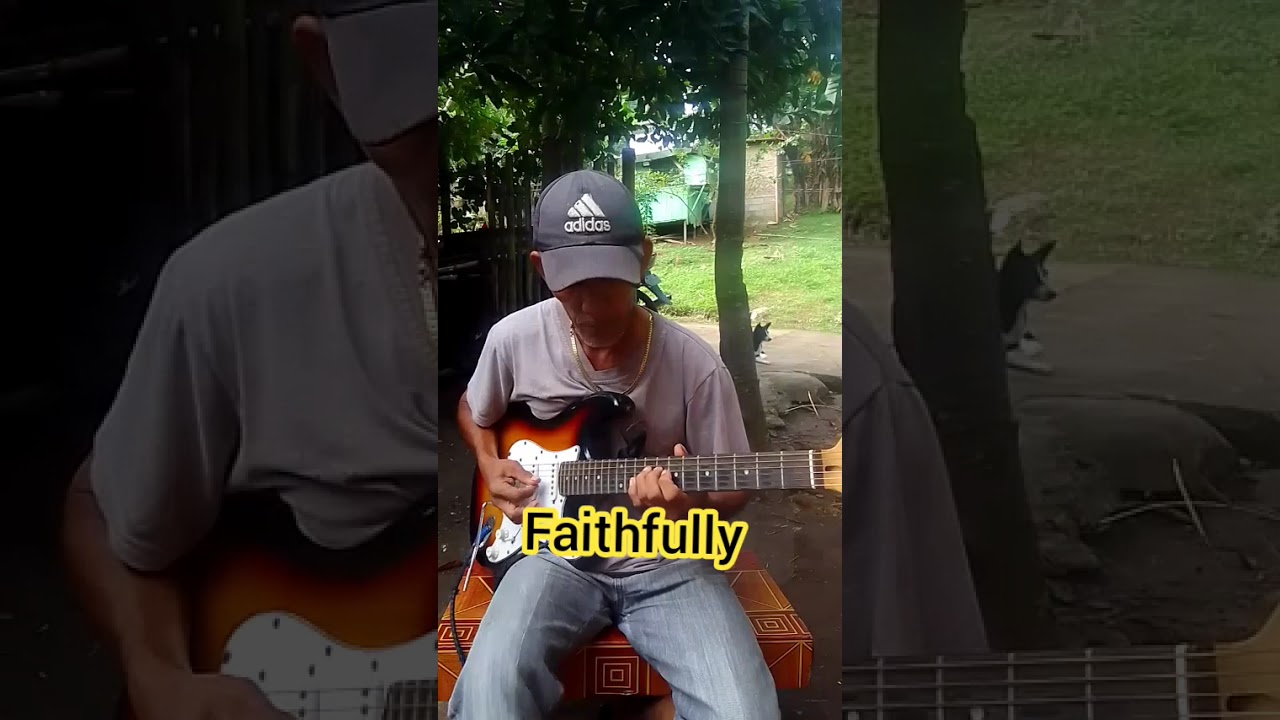 Faithfully Instrumental Music Cover by Lolo's Guitar (Jovelito Nene Cobol)