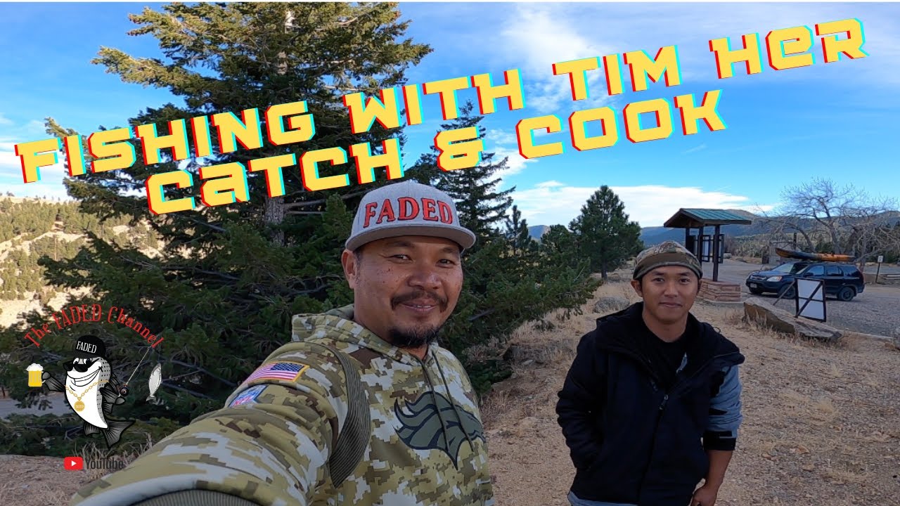 Fishing adventures with Tim Her