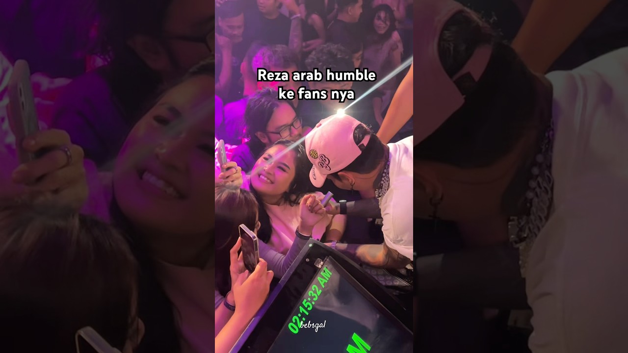 Reza arab yang humble ke fans nya #yb #mraloy #aloy