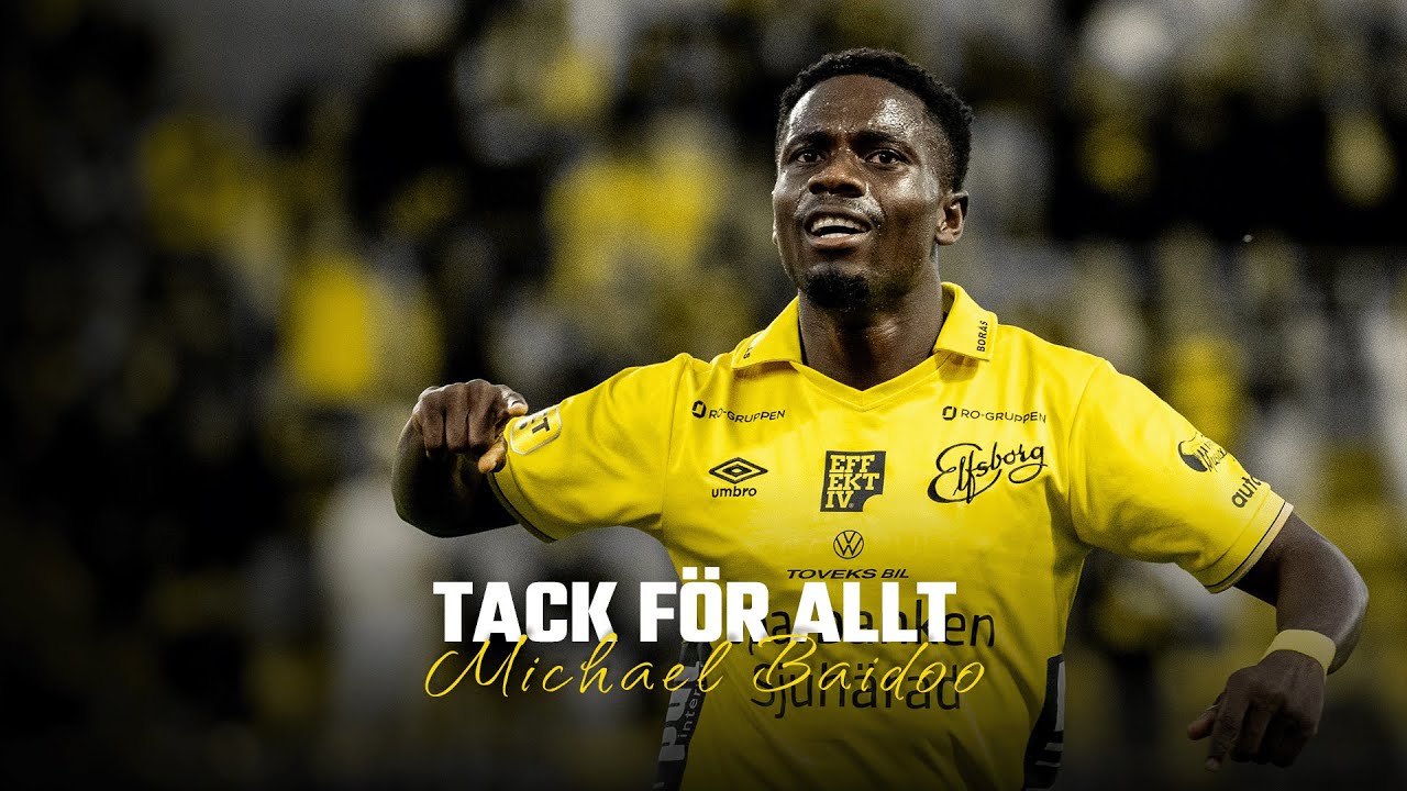 Tack för allt Michael Baidoo