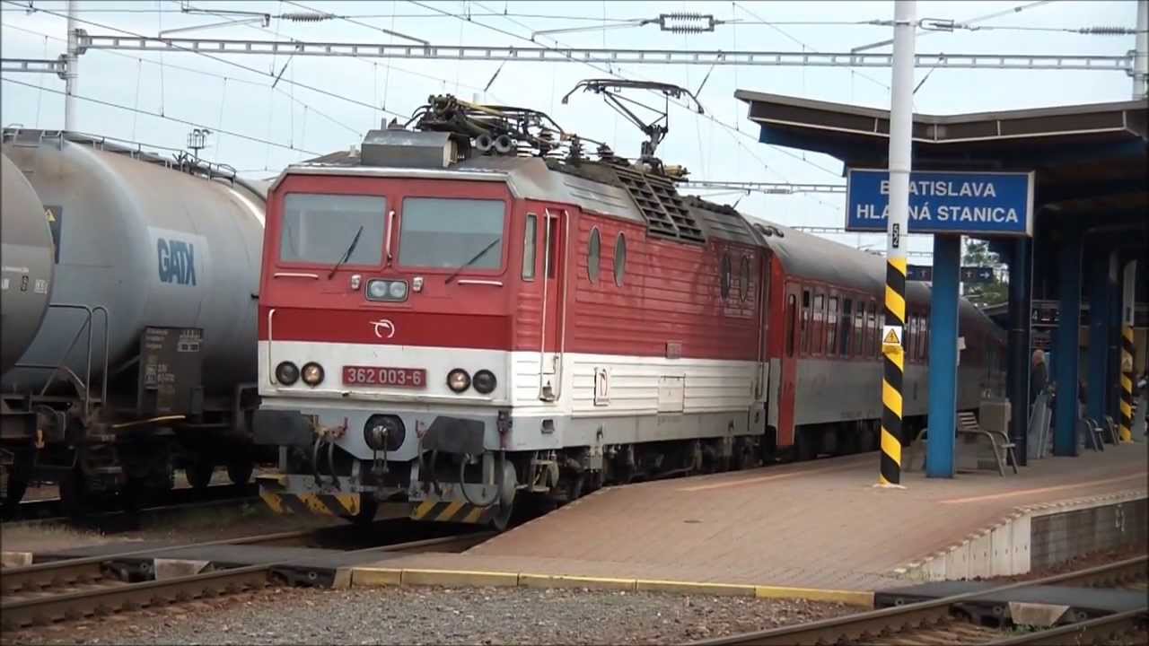 120 minút zmeškaný vlak EC 276 SLOVAN - Bratislava hlavná stanica