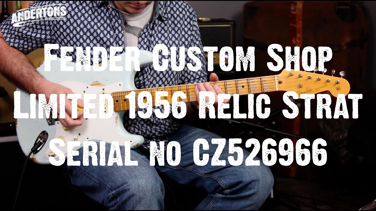 Top Shelf Guitars - Fender Custom Shop Limited 1956 Relic Strat