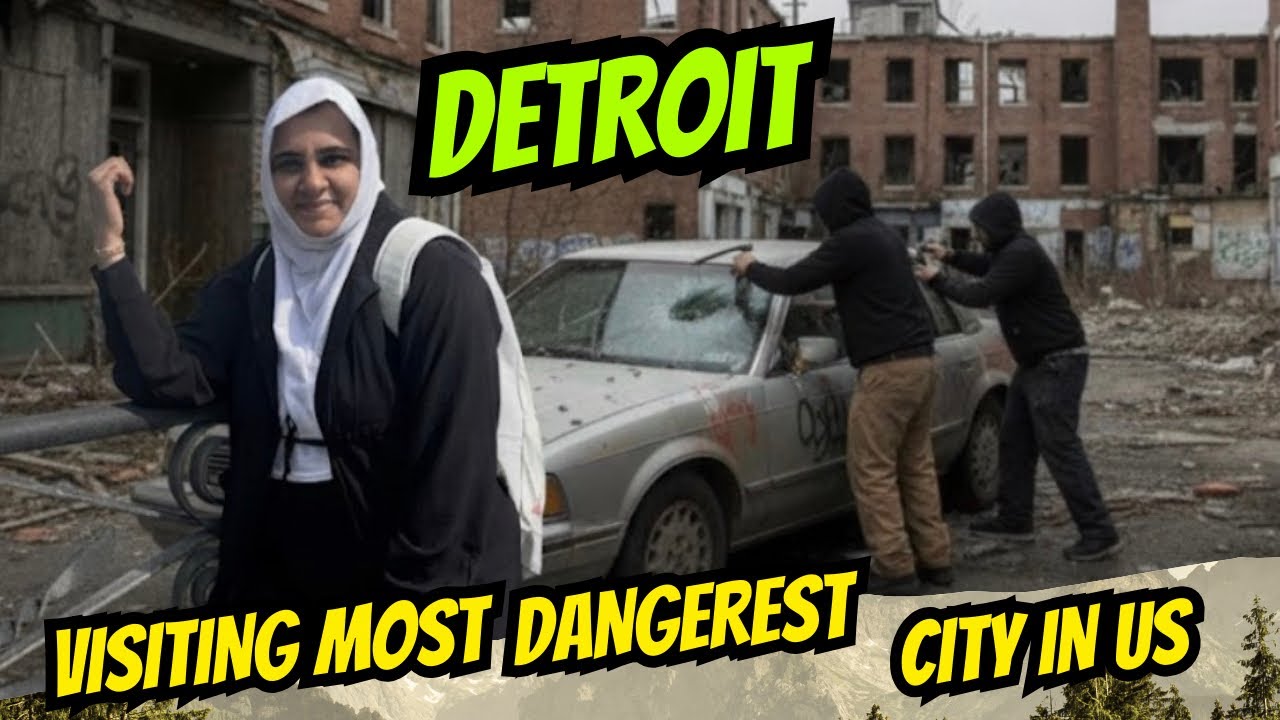 Chicago to Detroit Road Trip | How Detroit Really Looks Like?