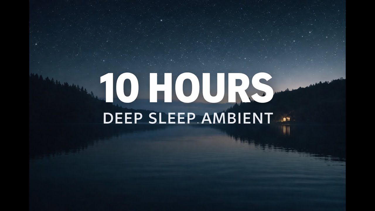 Deep Sleep Ambient  10 Hours of Calm Night Sounds