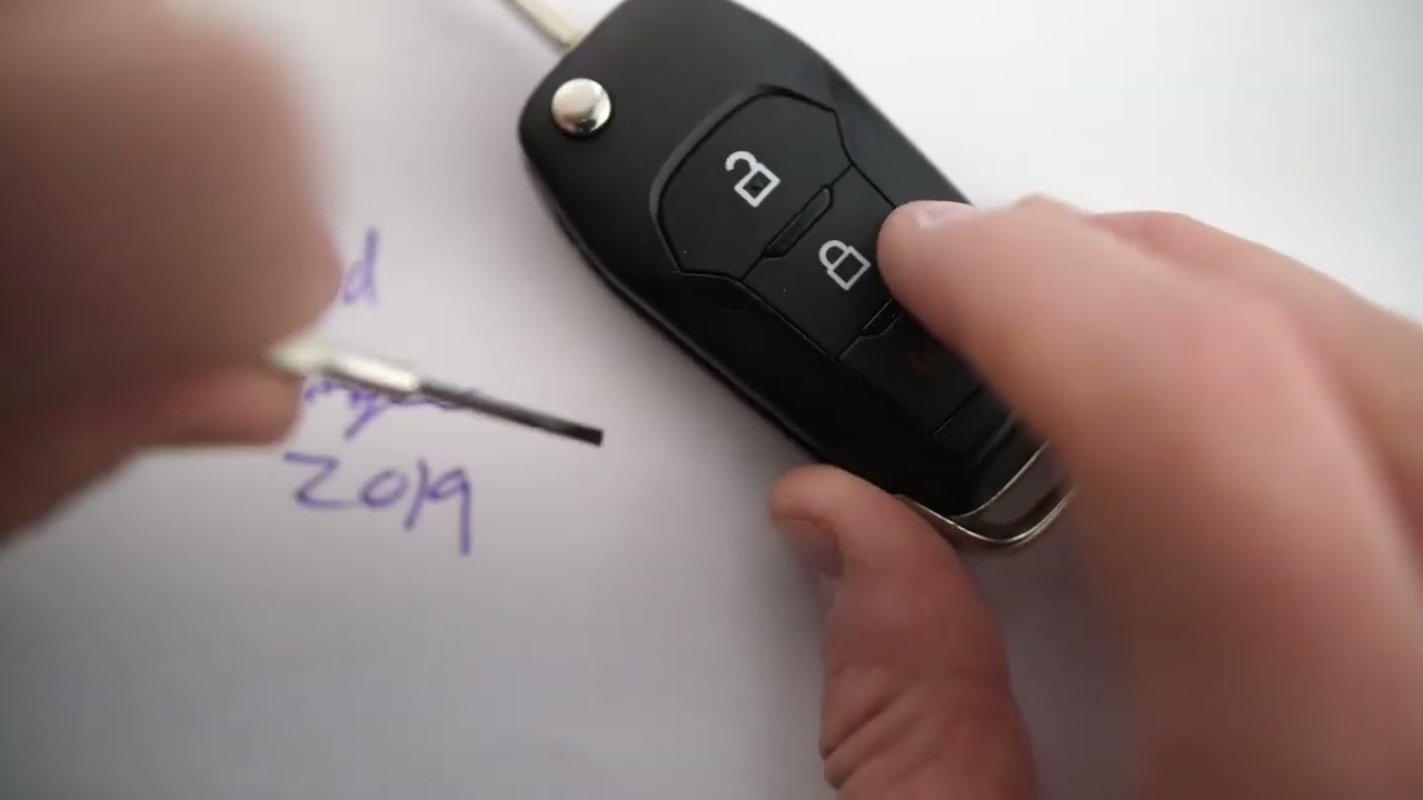 Reemplazo de la Bater&iacute;a del Control Remoto del Ford Ranger 2019