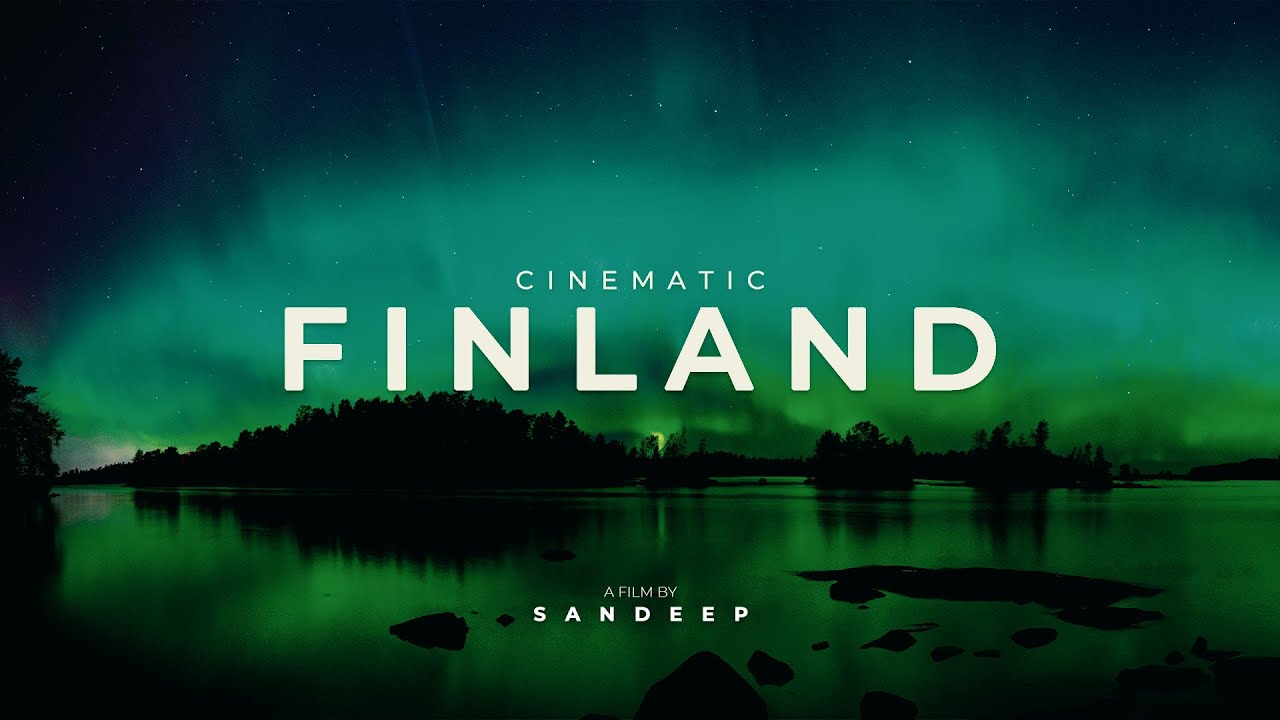 Кинематографическое видео о путешествии по Финляндии | Видео в формате 4K