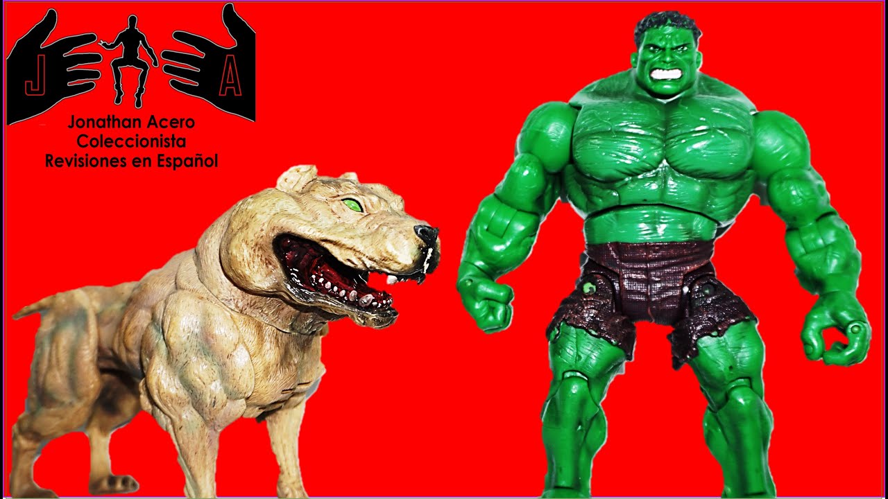 Hulk & Hulk Dog Toy Biz Movie series Toy Review Jonathan Acero Revisiones en Español