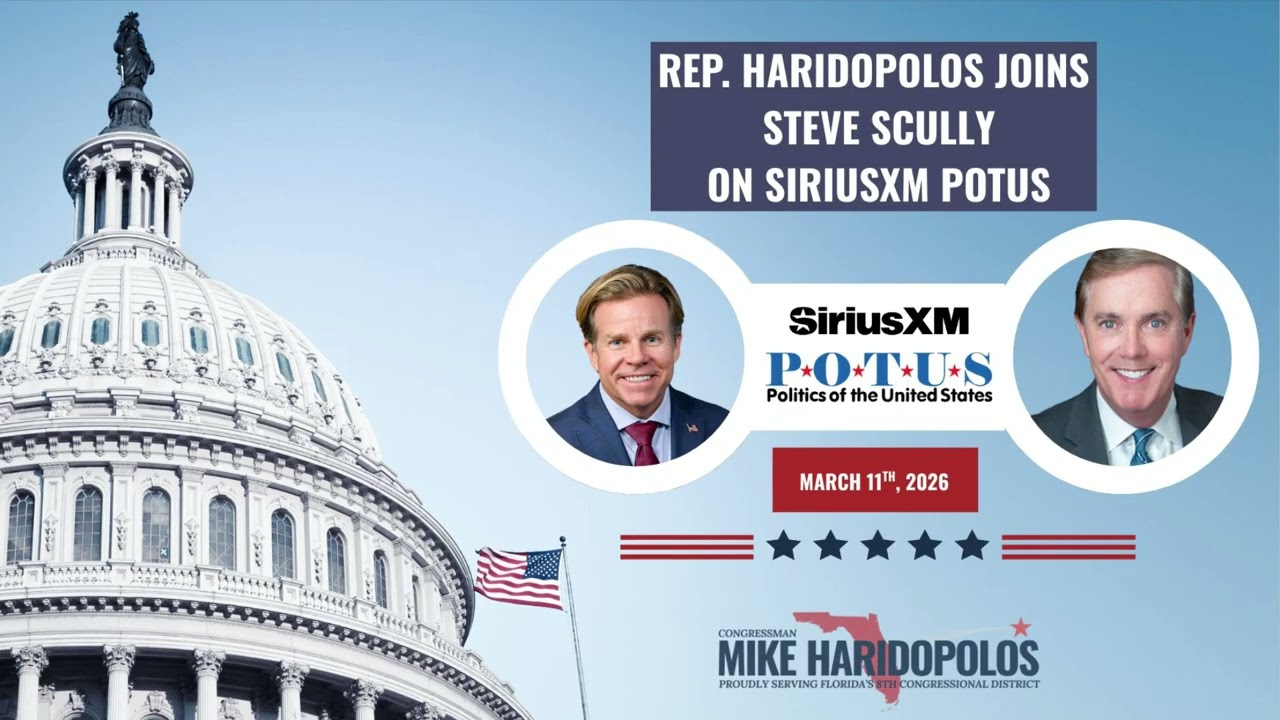 03/11/2026 - Rep. Haridopolos on SiriusXM POTUS