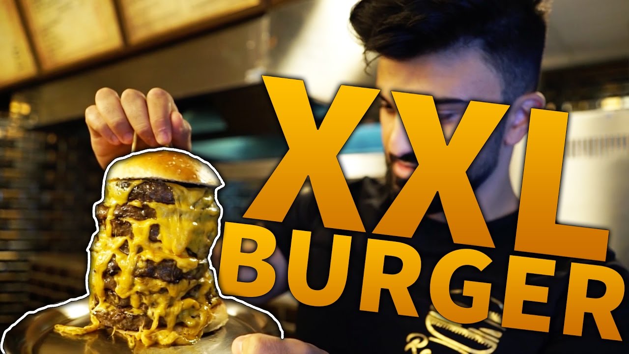 XXL BURGER CHALLENGE !!