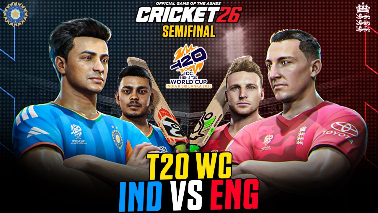 India vs England - Semi Final of T20 World Cup 😍🔥| Thriller Match in Cricket 26