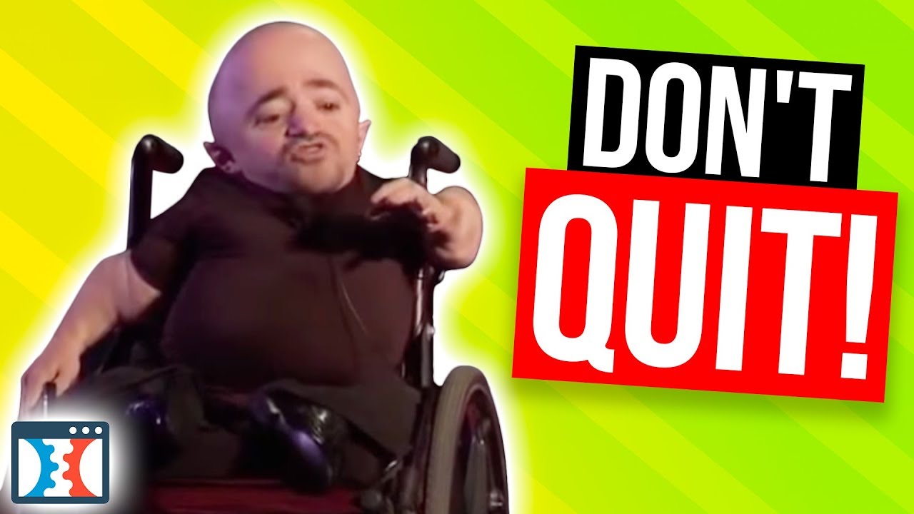 Don't Quit, Don't Give Up - Motivational Video Sean Stephenson