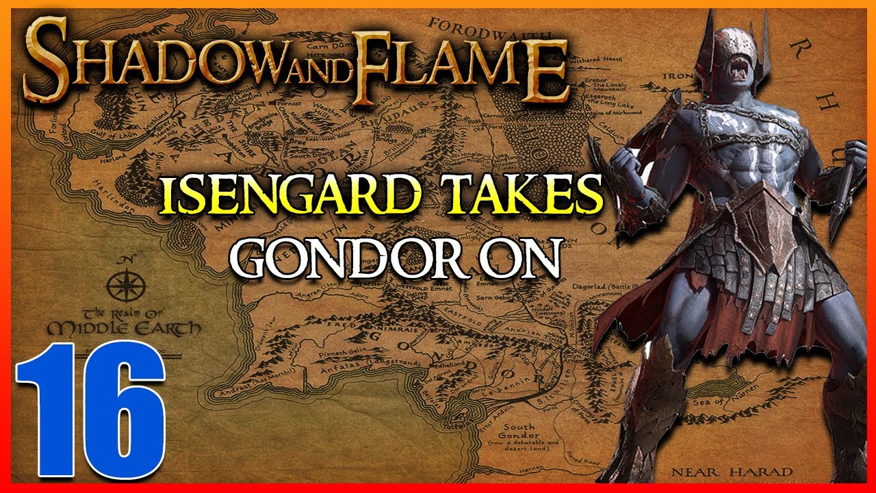 BFME1 Shadow and Flame Mod 2.0 - Evil Campaign - Belfalas #16