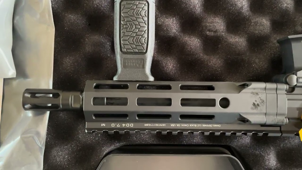 Unboxing the Daniel Defense PCC SBR 9mm 8.3
