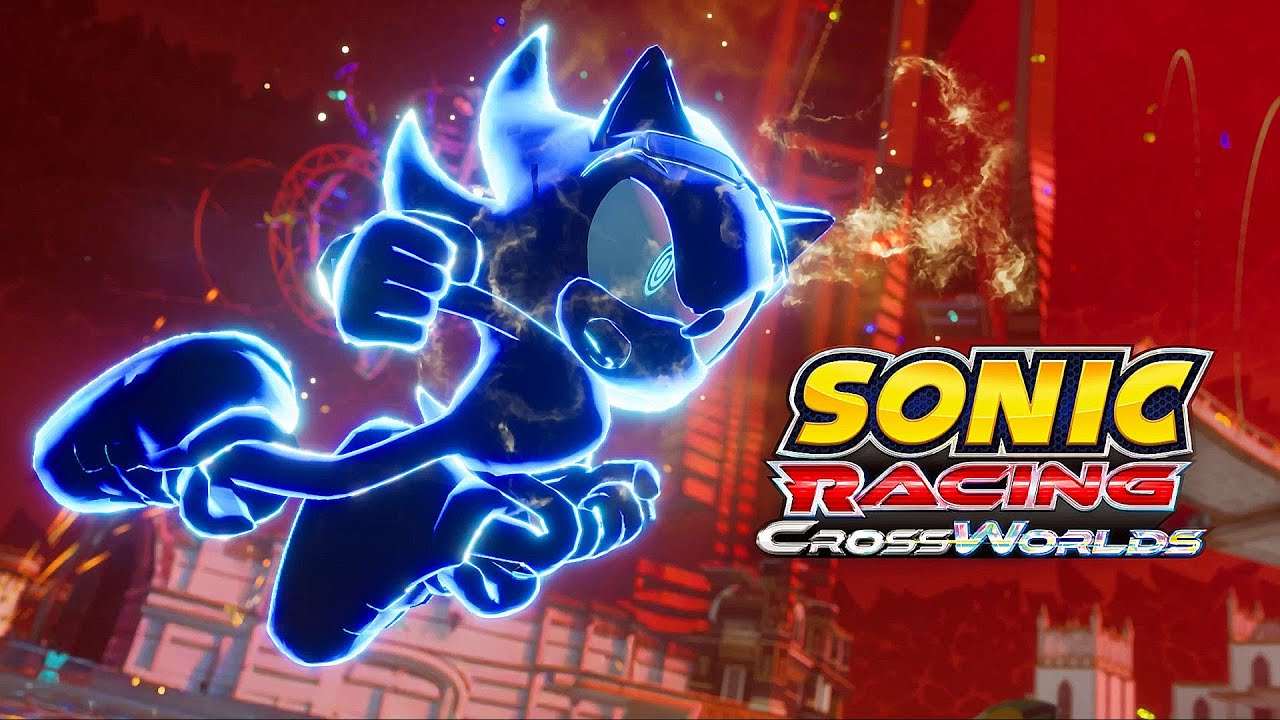 Cyber Super Sonic in Sonic Racing: CrossWorlds
