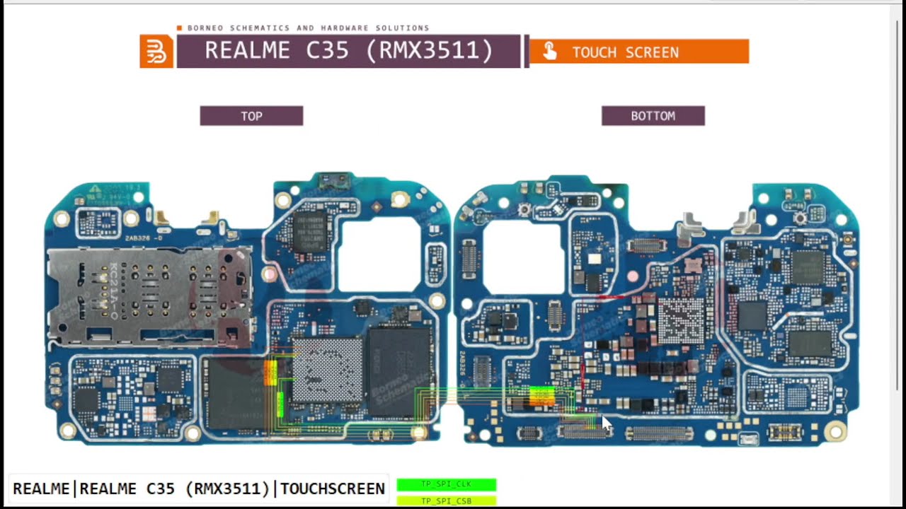 Realme c35 (Rmx3511) Schematic Diagram all Section Jumper Ways Hardware Solutions #schematicdiagram