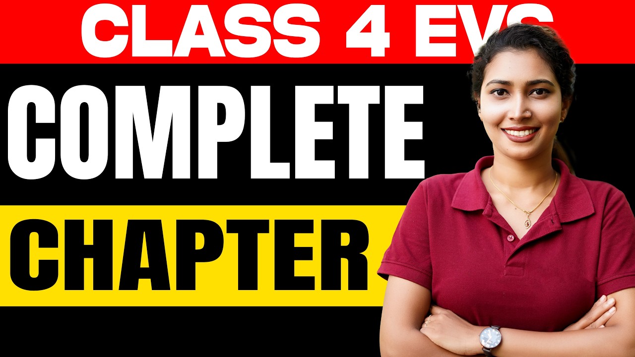 Class 4 Annual Exam | EVS | Complete Chapters | Day 4 | For Attached School | Exam Winner