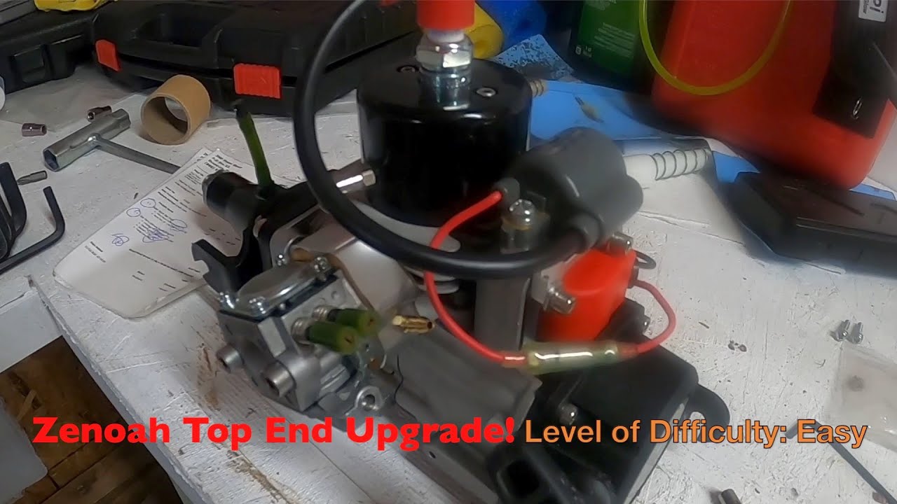 Zenoah Top End Upgrade Bonzi BZX2 Install