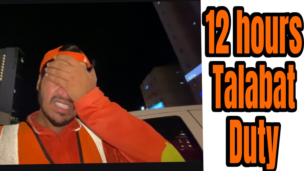Talabat 12 hours duty || 12 ghante me kitne order lagte hai Talabat me